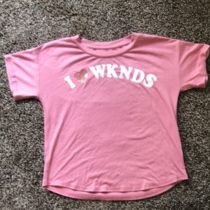 I ❤️ WEEKENDS T-Shirt